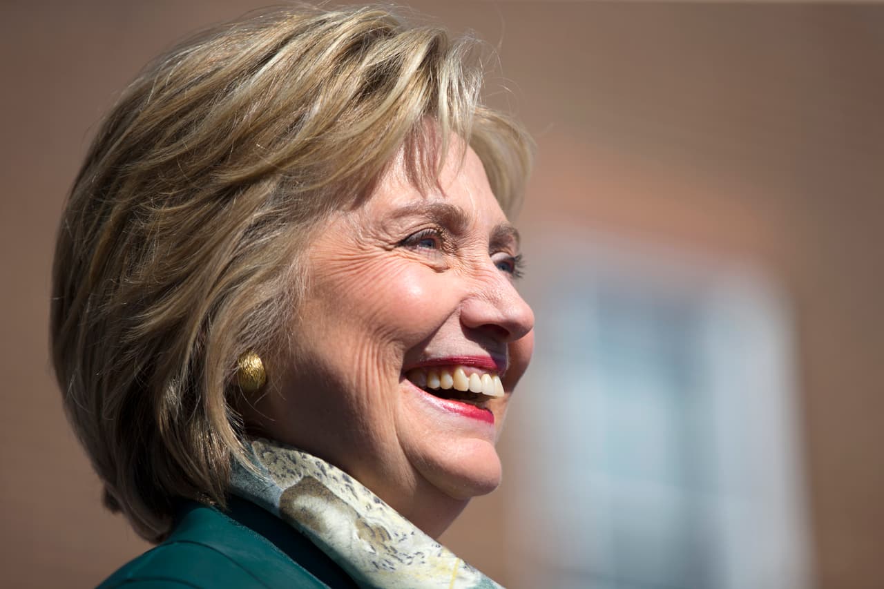 La semana que Hillary Clinton fue más feliz