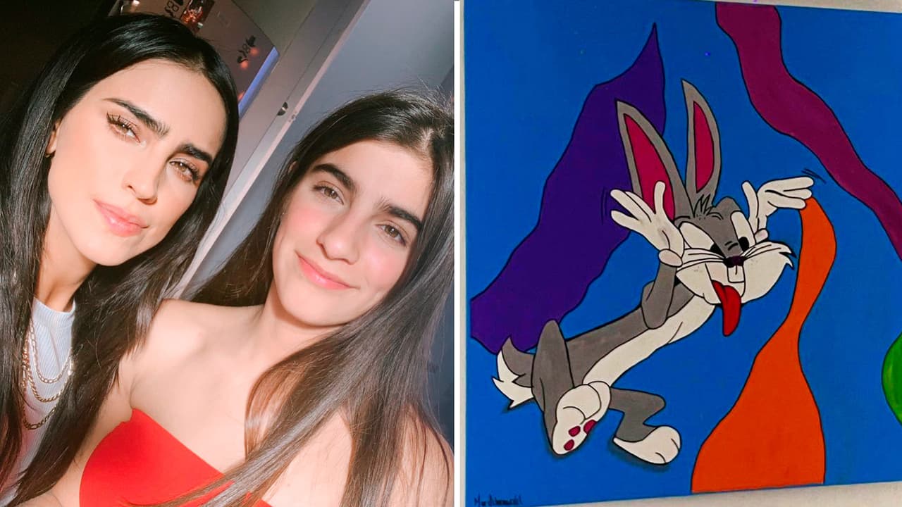 Hija de Bárbara de Regil se convierte en la burla de Internet por sus cuadros: cuestan cientos de dólares