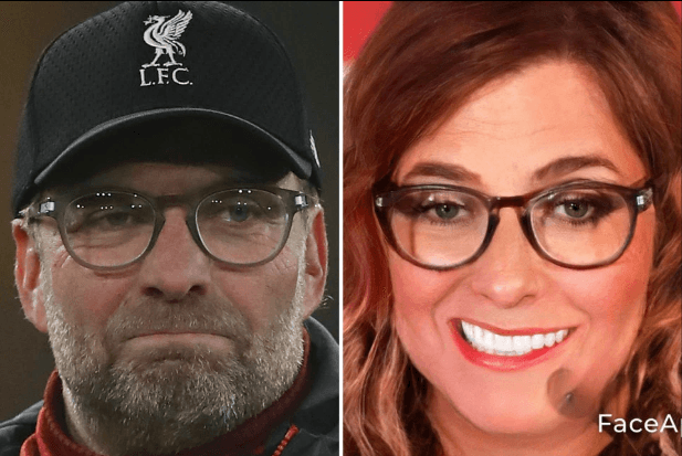 Otro campeón de Europa que pasó por la Face App es Jürgen Klopp, ¡qué tal, eh!