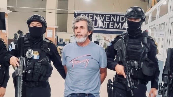 Capturan a Aler Baldomero Samayoa Recinos, uno de los narcotraficantes guatemaltecos más buscados por EEUU