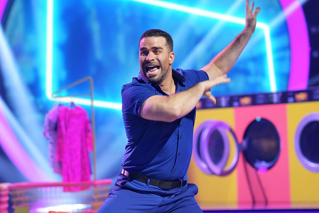 El segundo baile que realizó el actor venezolano fue un quickstep en el que dejó toda su energía.