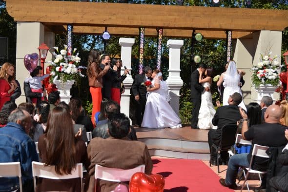 Este fue uno de los momentos más emotivos de la ceremonia.