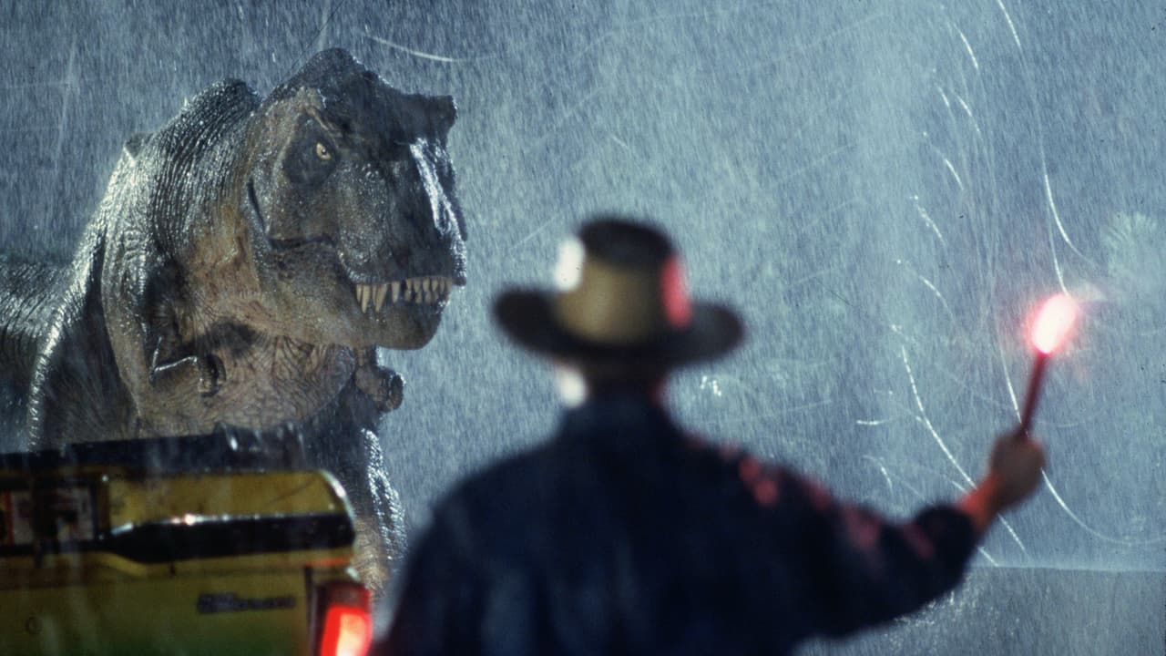 T-Rex en la película 'Jurassic Park' (1993).