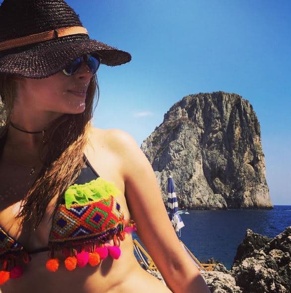 Sin duda alguna, Gali sabe muy bien disfrutar la vida.