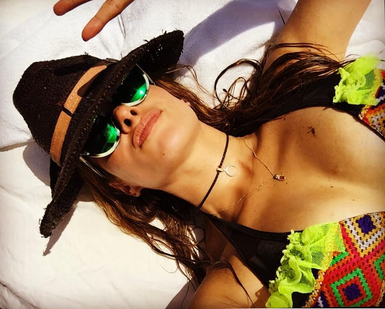 Su rutina de ejercicios, acompañada de una dieta saludable, la mantienen siempre radiante.