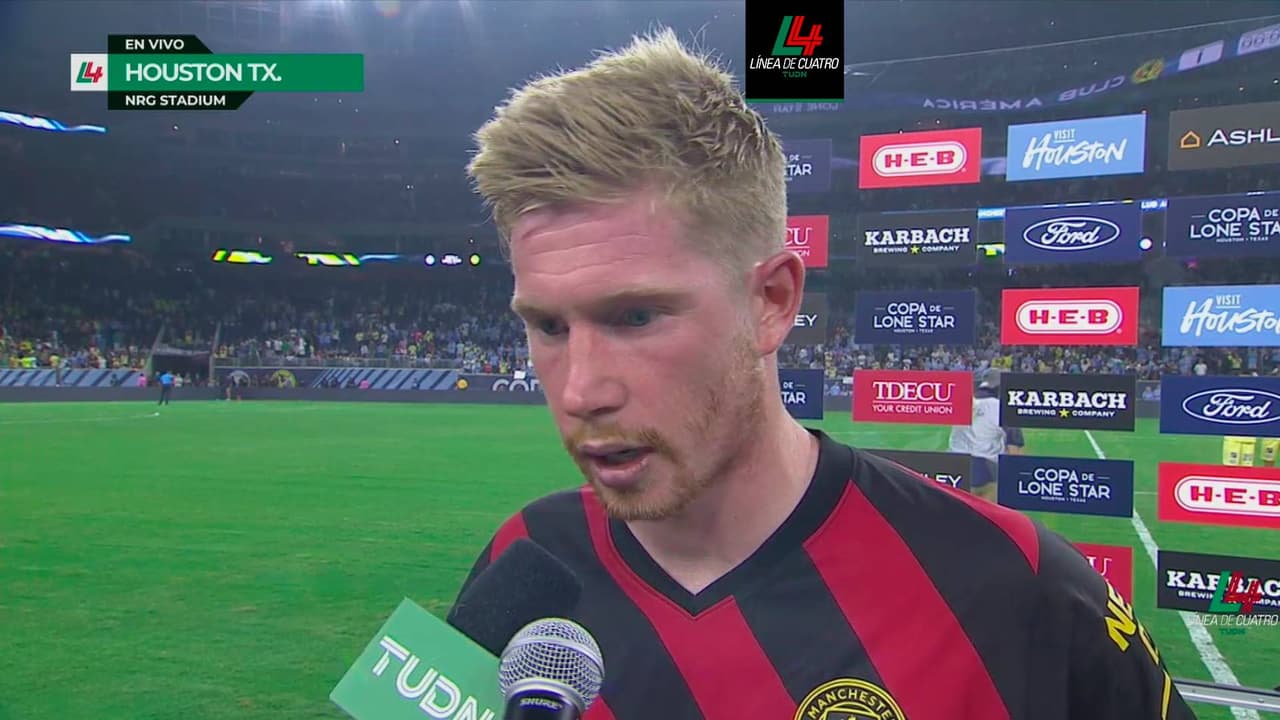 Kevin De Bruyne elogia al América: "Juegan muy bien al futbol"