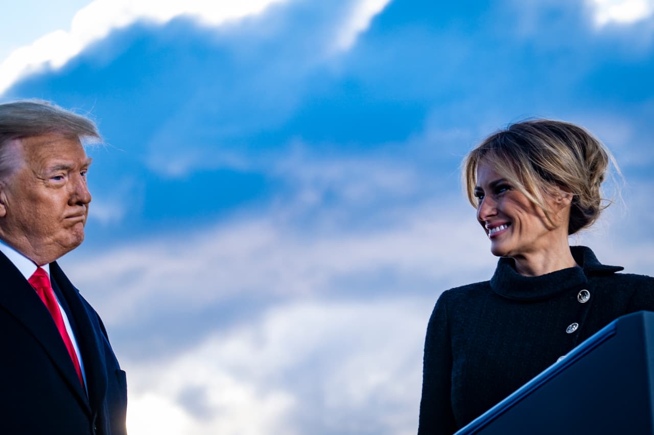 Melania se desvincula del segundo juicio político de su esposo Donald Trump