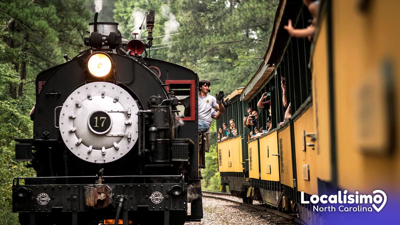 Así son los mejores paseos en tren que puedes disfrutar en Carolina del Norte este 2023