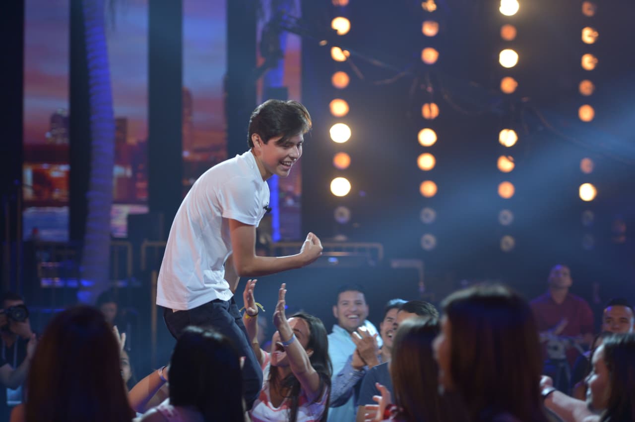 El público le dio el 82% y pudo cantar ante los jueces "El último viernes" de Espinoza Paz.