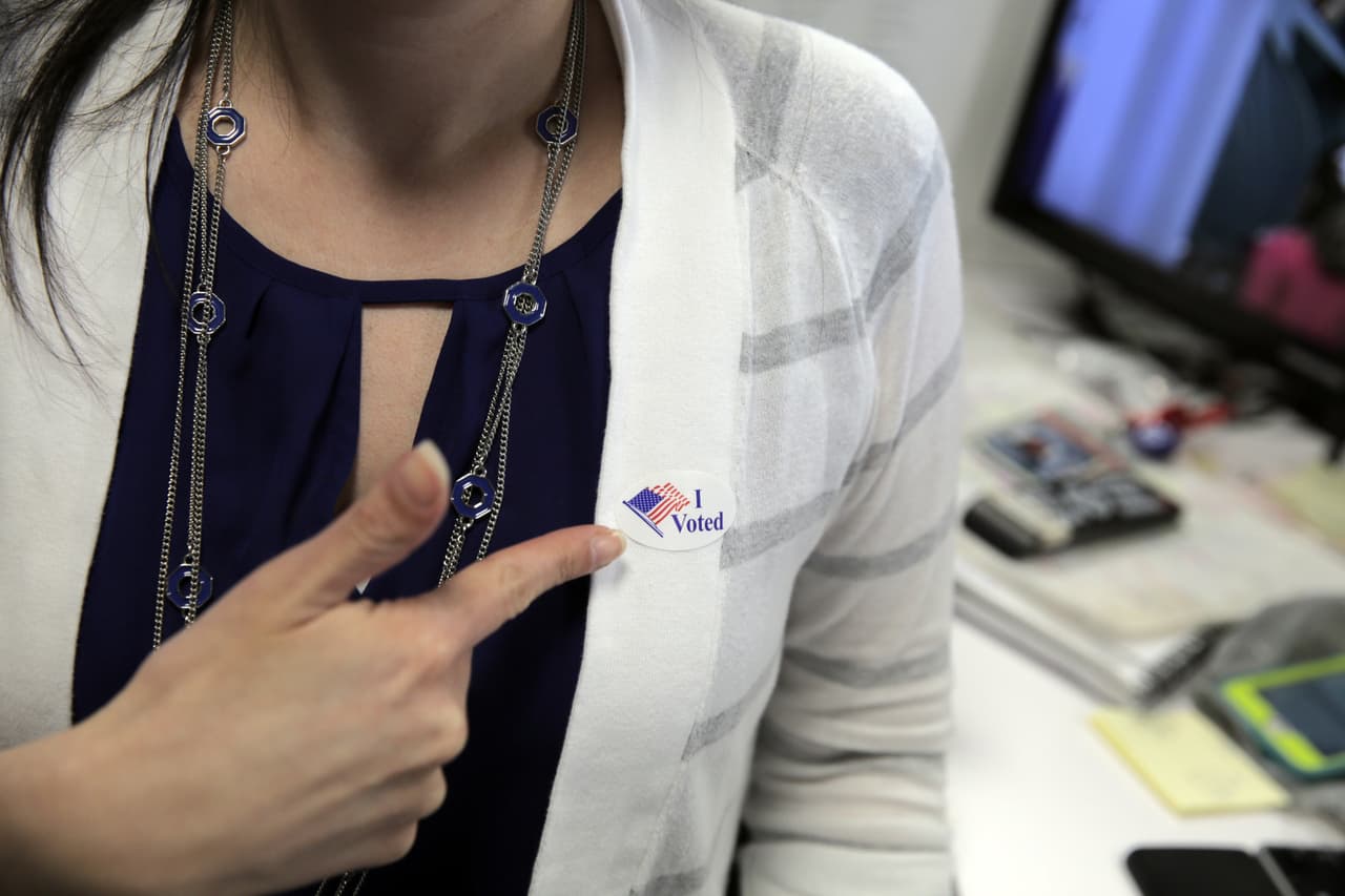 A la par de la cobertura periodística del 'Super Martes' se logró votar para aportar un granito de arena