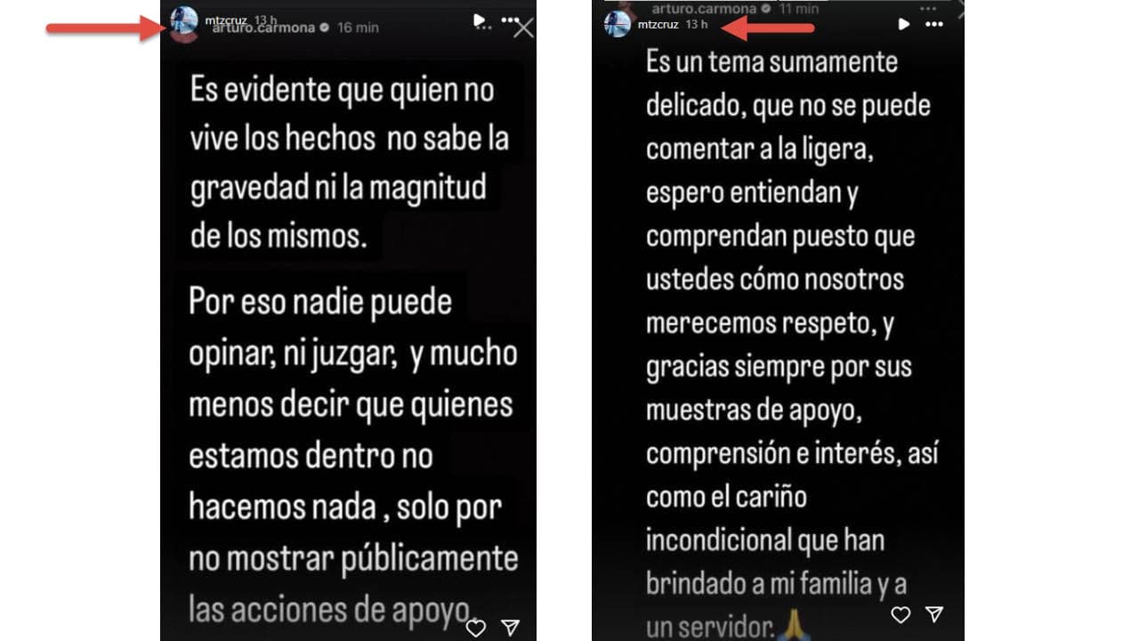 Cruz Martínez retoma comunicado de Arturo Carmona.