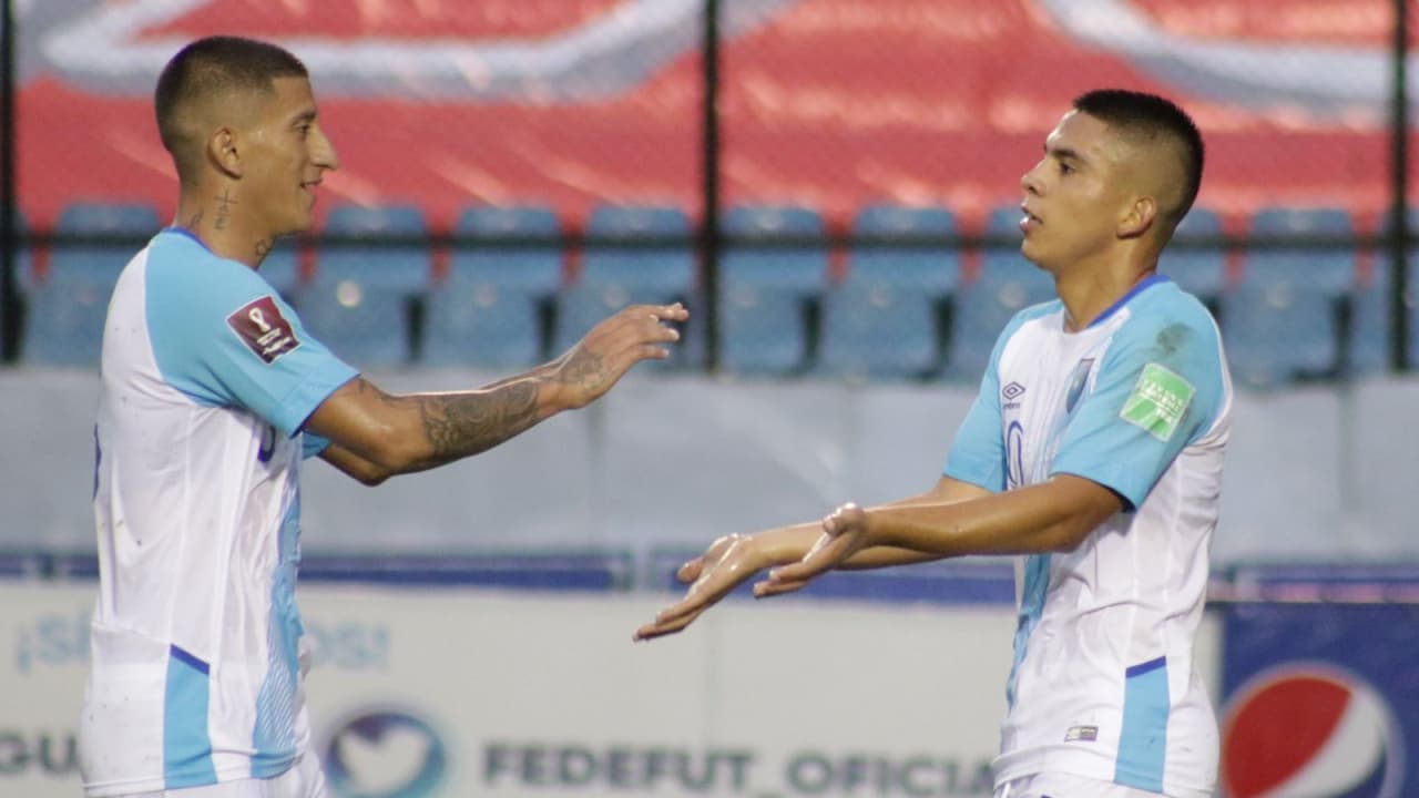 Guatemala destroza a San Vicente y domina su grupo en eliminatorias a Qatar 2022