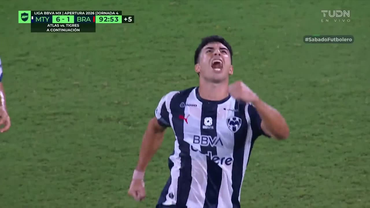 ¡Cayó el sexto! Rayados está masacrando a Juárez en el tiempo agregado