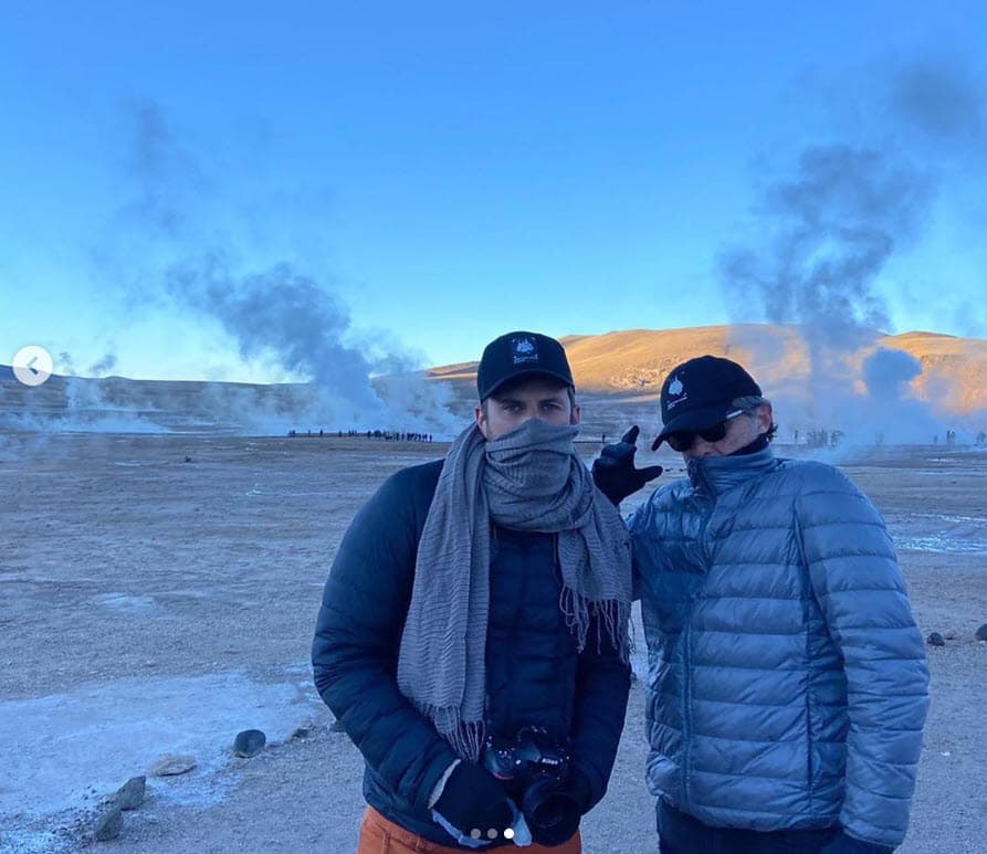 Durante ese viaje, el viudo de la actriz y sus dos únicos hijos vivieron momentos especiales, los cuales atribuyeron a la presencia de ella.
<br>