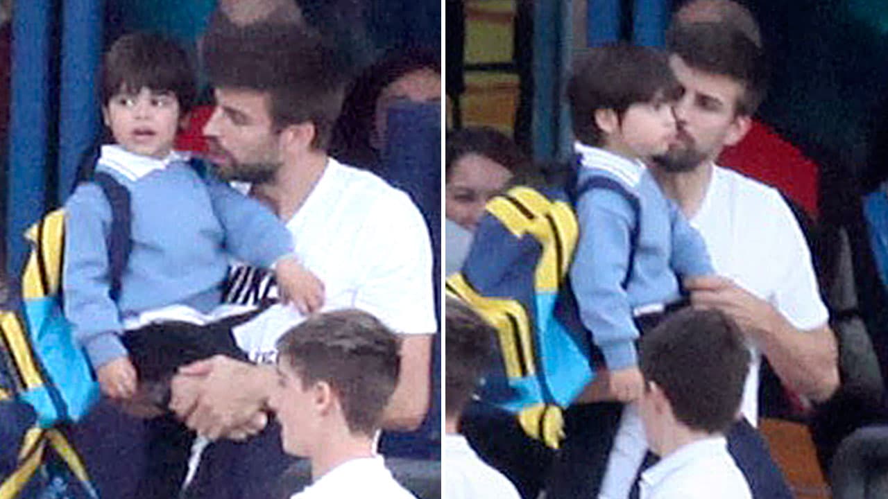 Los dos hijos de Shakira viven rodeados de amor.