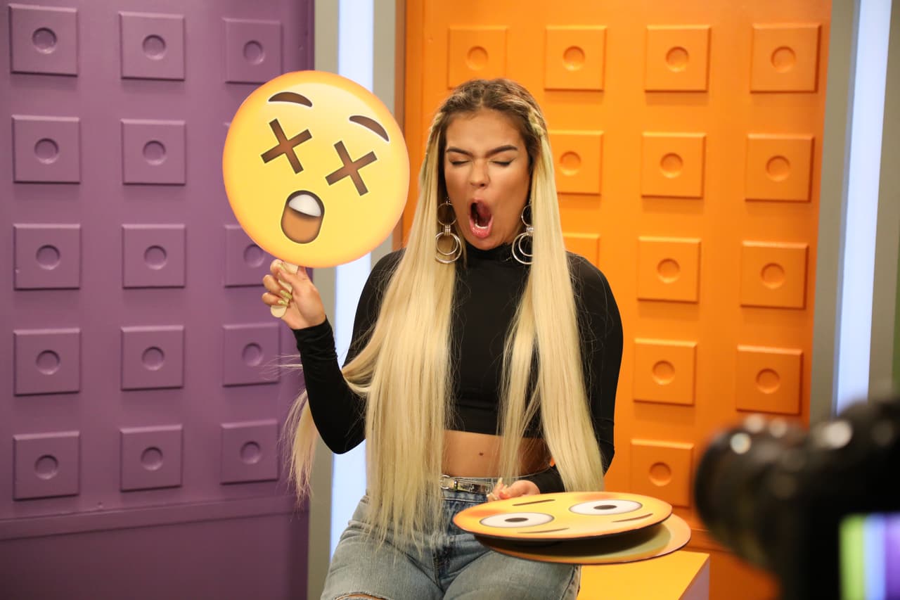 Algunos le salieron a la perfección, pero con otros batalló un poco.