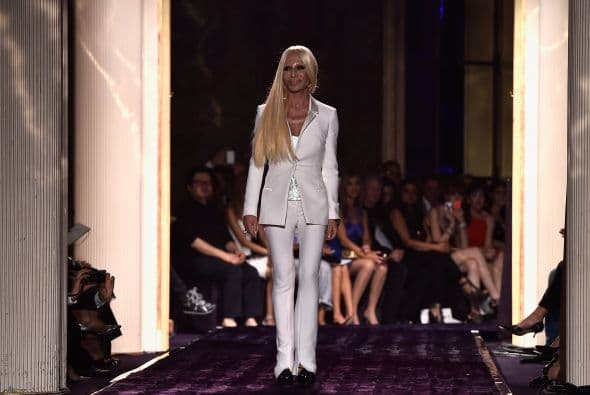 Desfile de alta costura de Versace