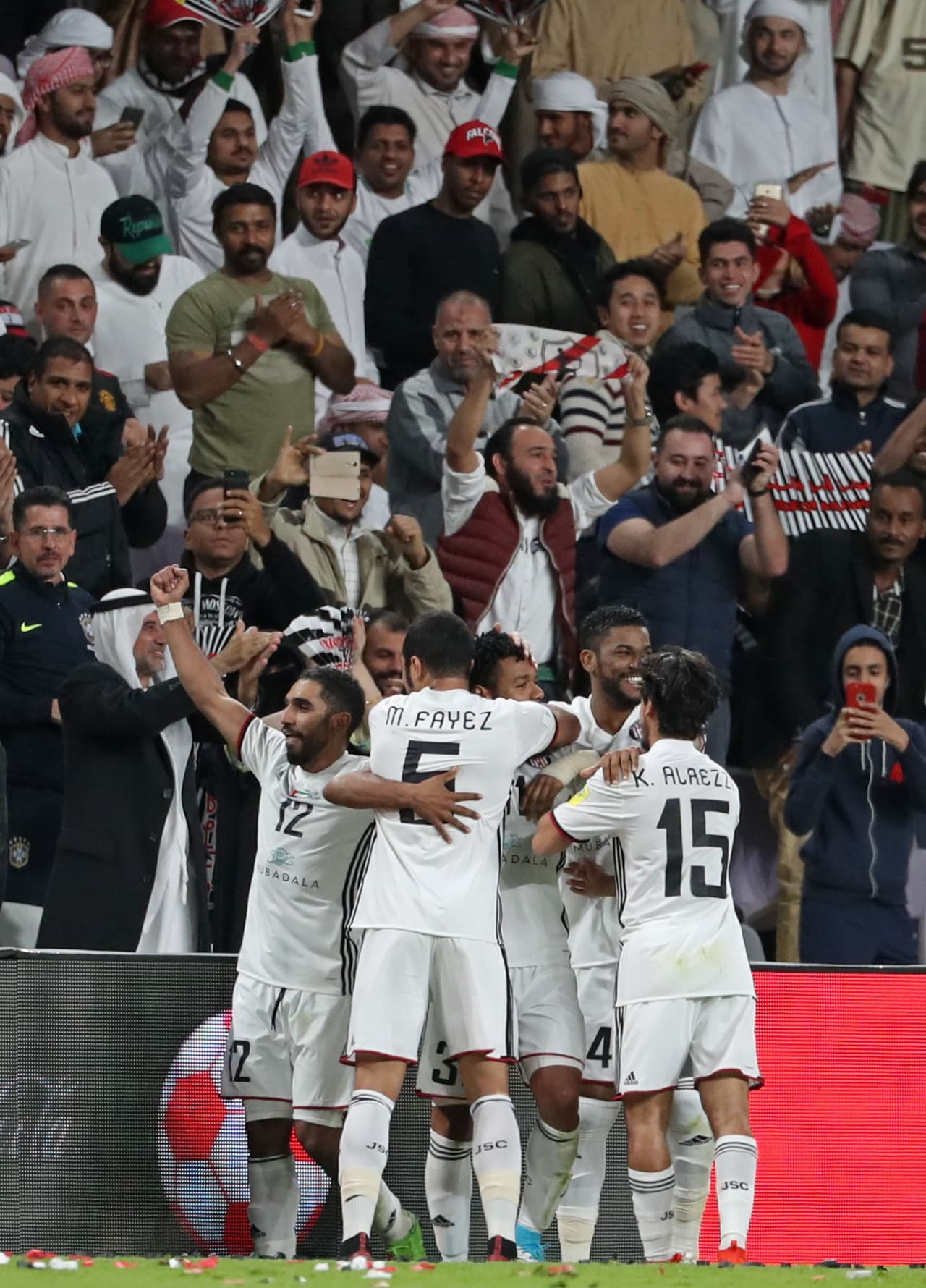 El Al Jazira venció el pasado miércoles al Auckland City, representante de Oceanía, en la primera ronda de la competición.