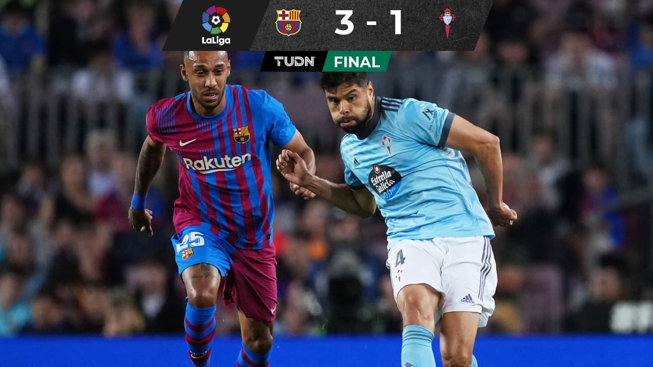 Barcelona 3-1 Celta de Vigo LaLiga Fecha 36: Jugadas, goles y resumen