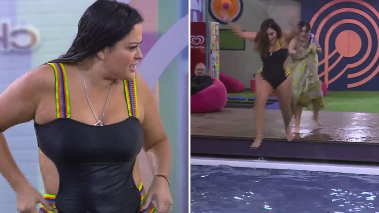 Gomita empuja a Mariana Echeverría a la alberca y desata su furia: tuvo que pedir perdón