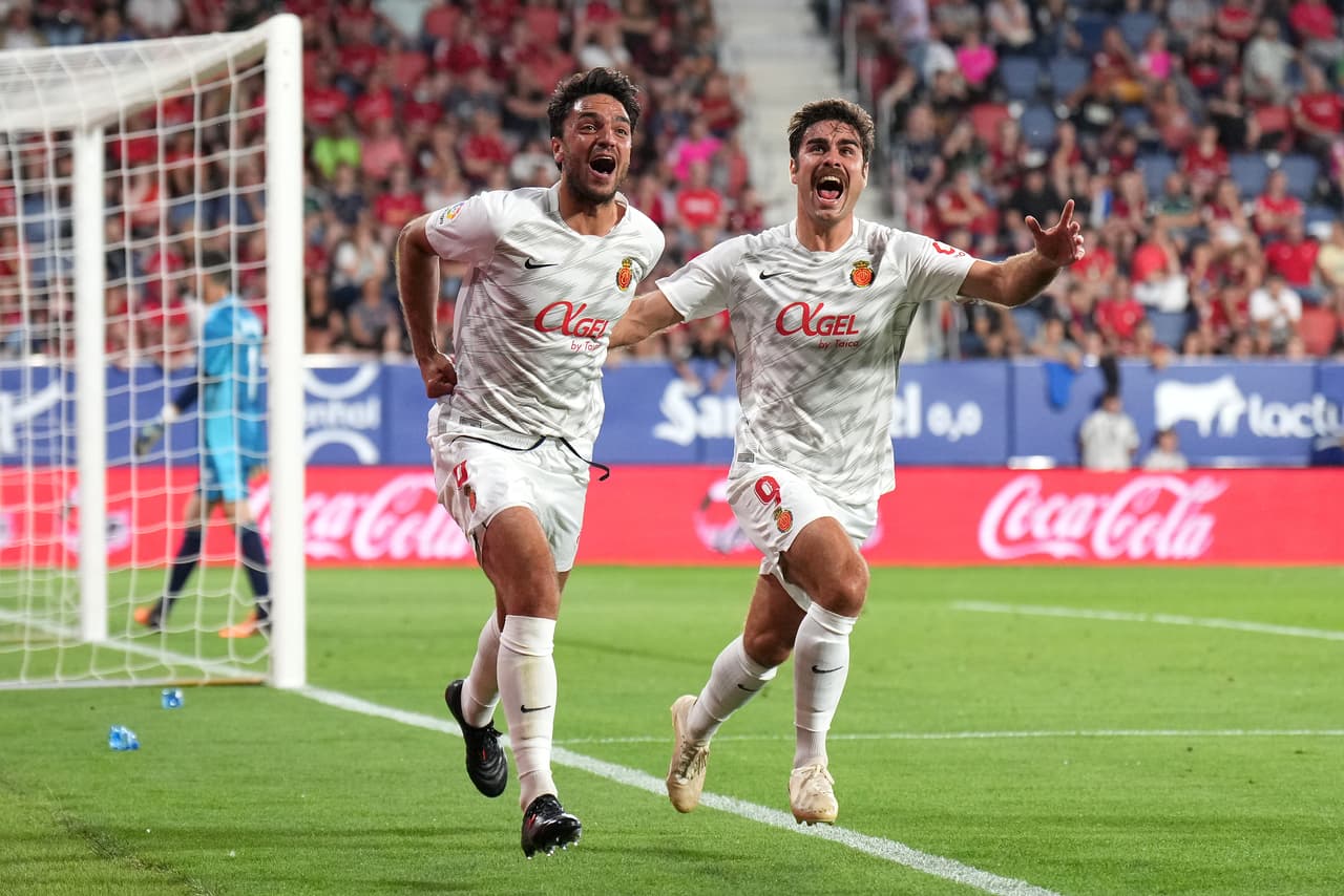 Mallorca derrotó 0-2 a Osasuna y Cádiz 0-1 al Alavés, ambos de visitantes para que evitaran el descenso; Granada pierde la categoría en España con un penal fallado.