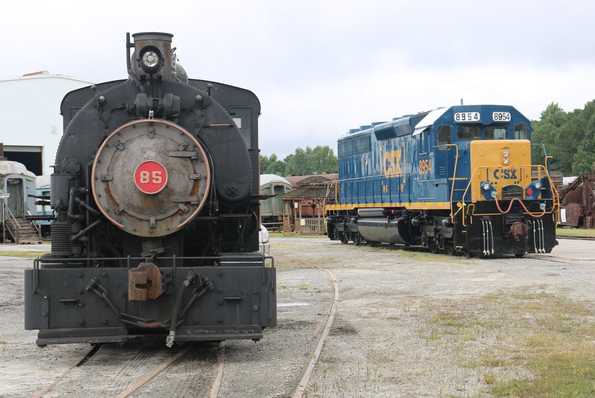 En funcionamiento desde 1970, el museo cuenta con aproximadamente 90 artículos de material rodante, incluidos los históricos coches Pullman y las clásicas locomotoras de vapor y diésel.