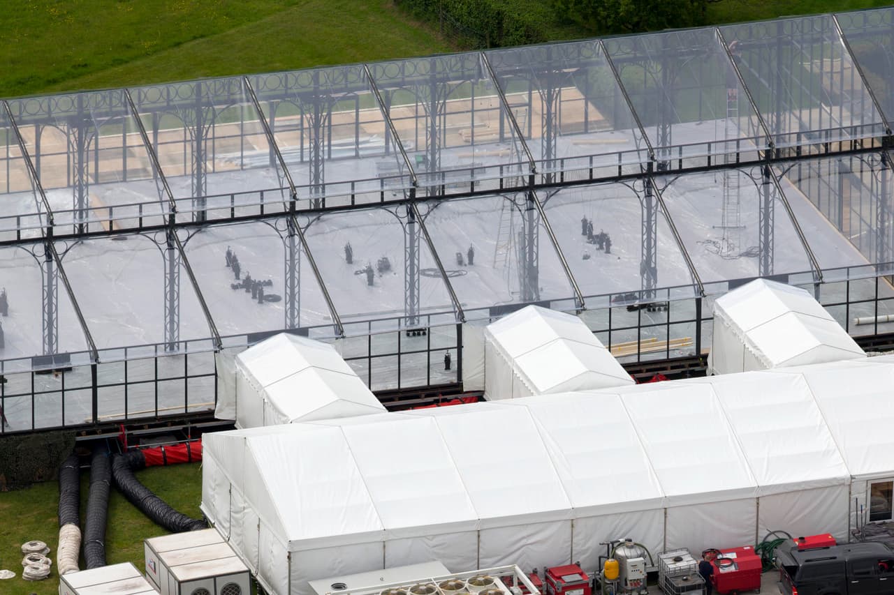 Allí bailarán los cerca de 150 invitados.