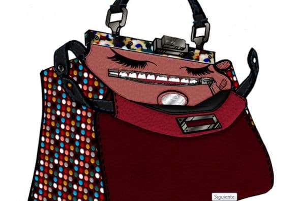 Este primer modelo es de la cantante Adele. (Imagen de Fendi).