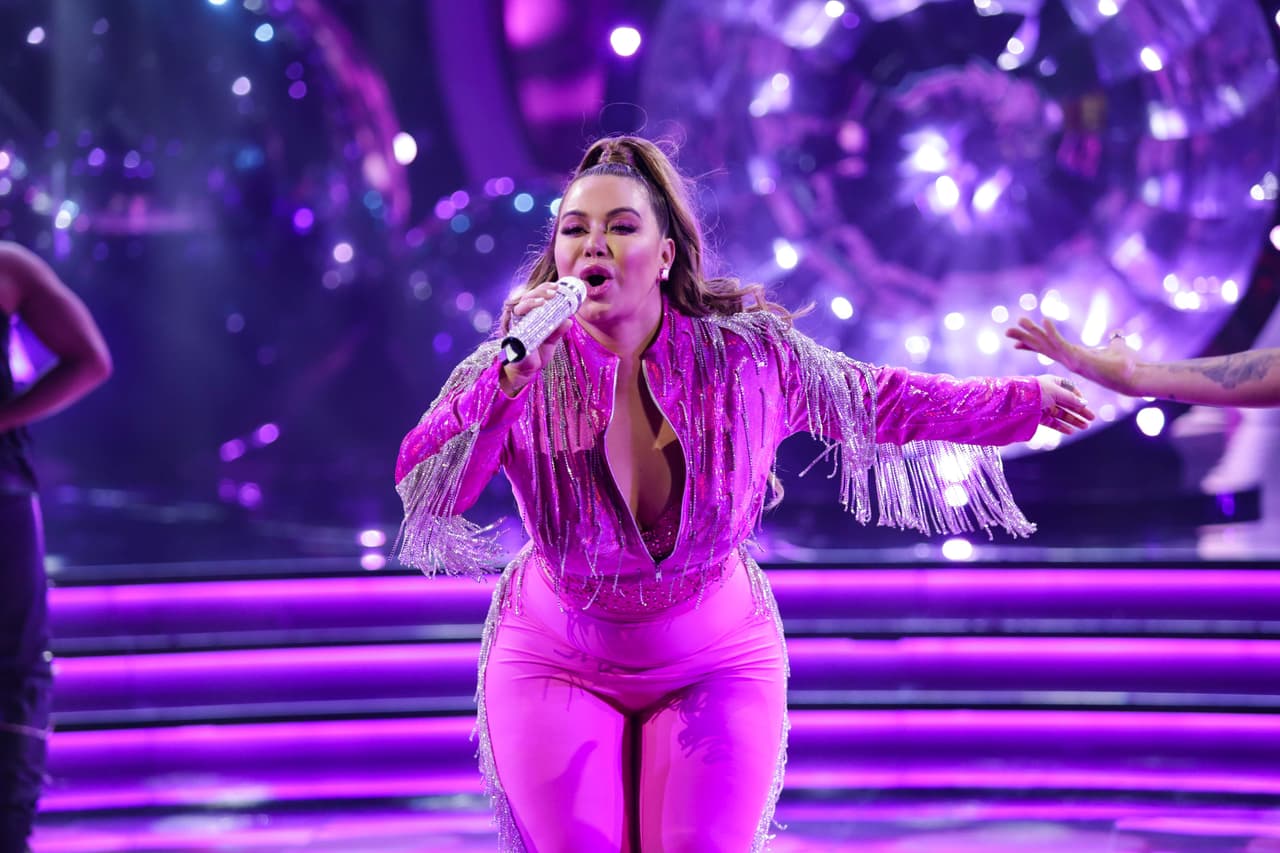 La cantante animó a todo el público asistente a MQB All Stars.