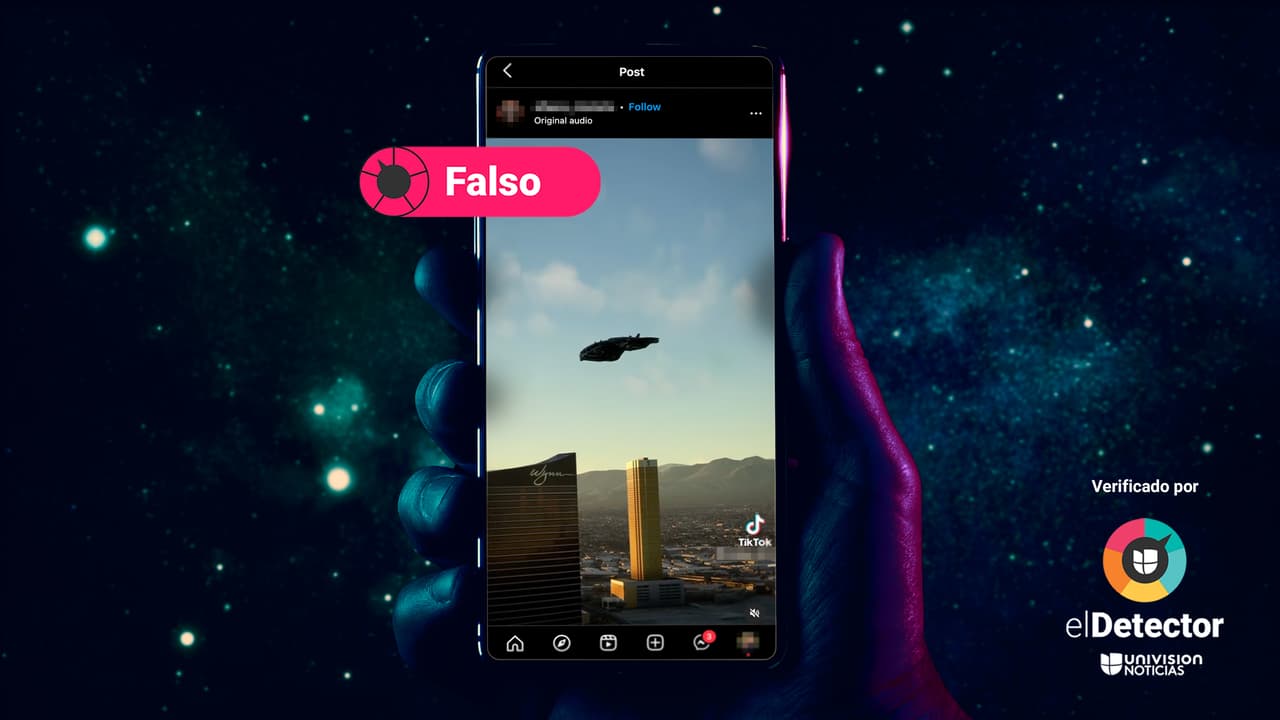 El autor del video, que proviene de TikTok, describió que se trata de una creación digital.