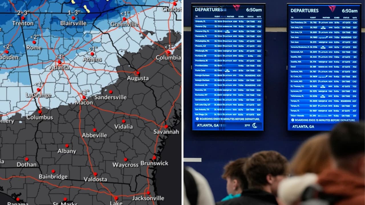 Viajas por el aeropuerto de Atlanta: esto es lo que debes saber si cancelan o retrasan tu vuelo