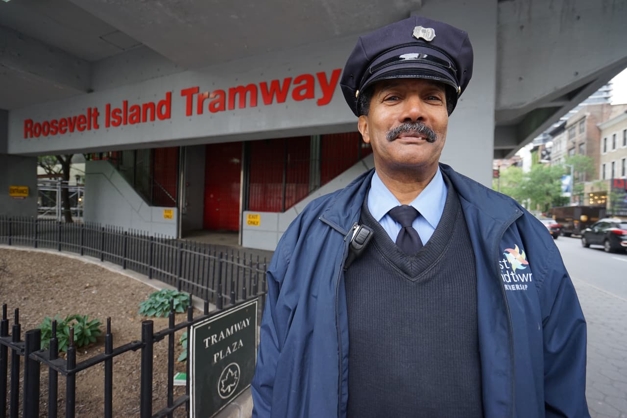 Samy Andino: "La vista es única, se puede ver ver Manhattan y Queens".