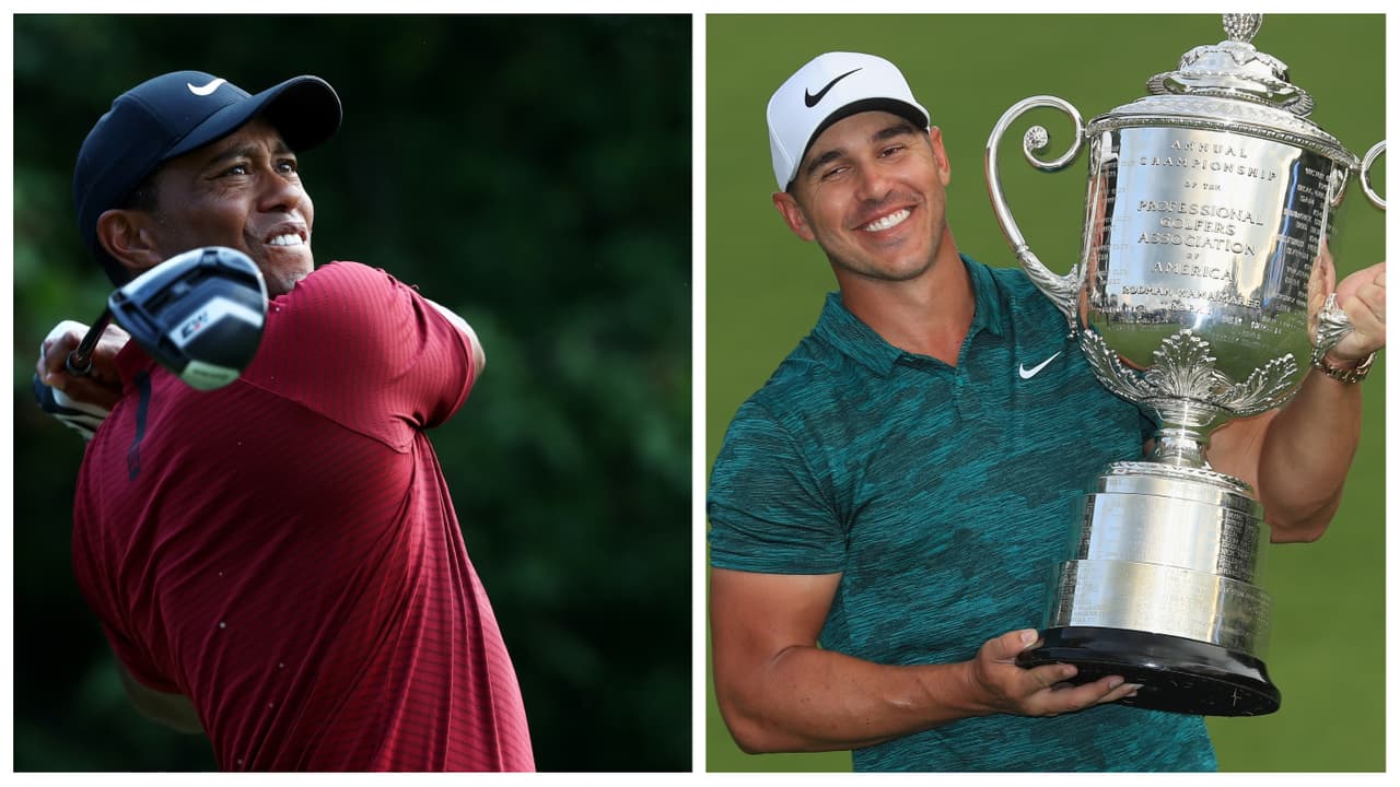 Brooks firmó una tarjeta de 264 golpes, 16 por debajo del par, dos más que Woods.