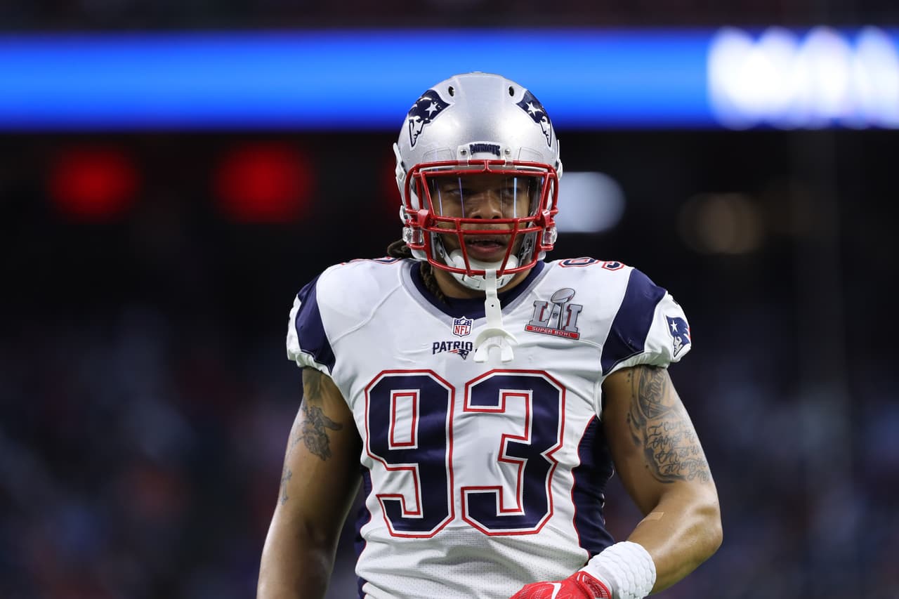 <b>26 DE JABAAL SHEARD: </b>
<i>FIRMADO POR</i>
<b> INDIANAPOLIS COLTS</b>
<br>La consistencia de Sheard se deslizó de sus alturas de 2015, pero se recuperó de un benching de noviembre a su equipo con Trey Flowers como un tándem de ventaja efectivo durante la carrera de Super Bowl de Nueva Inglaterra.
