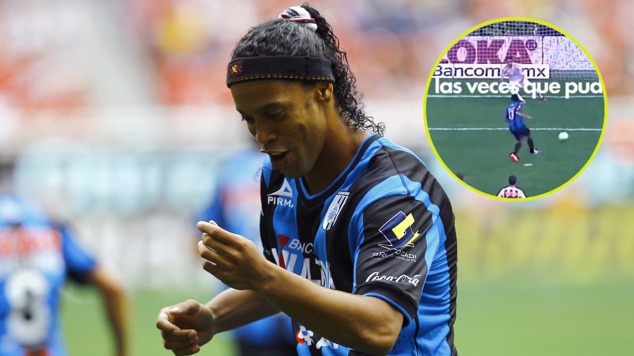 Ronaldinho se sube al trend de Bad Bunny y se lo 'dedica' al Querétaro
