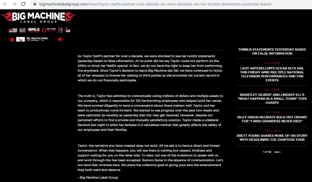 La empresa aseguró que ella "ha admitido que, por contrato, 
<b>debe millones de dólares</b> y múltiples activos a nuestra empresa".