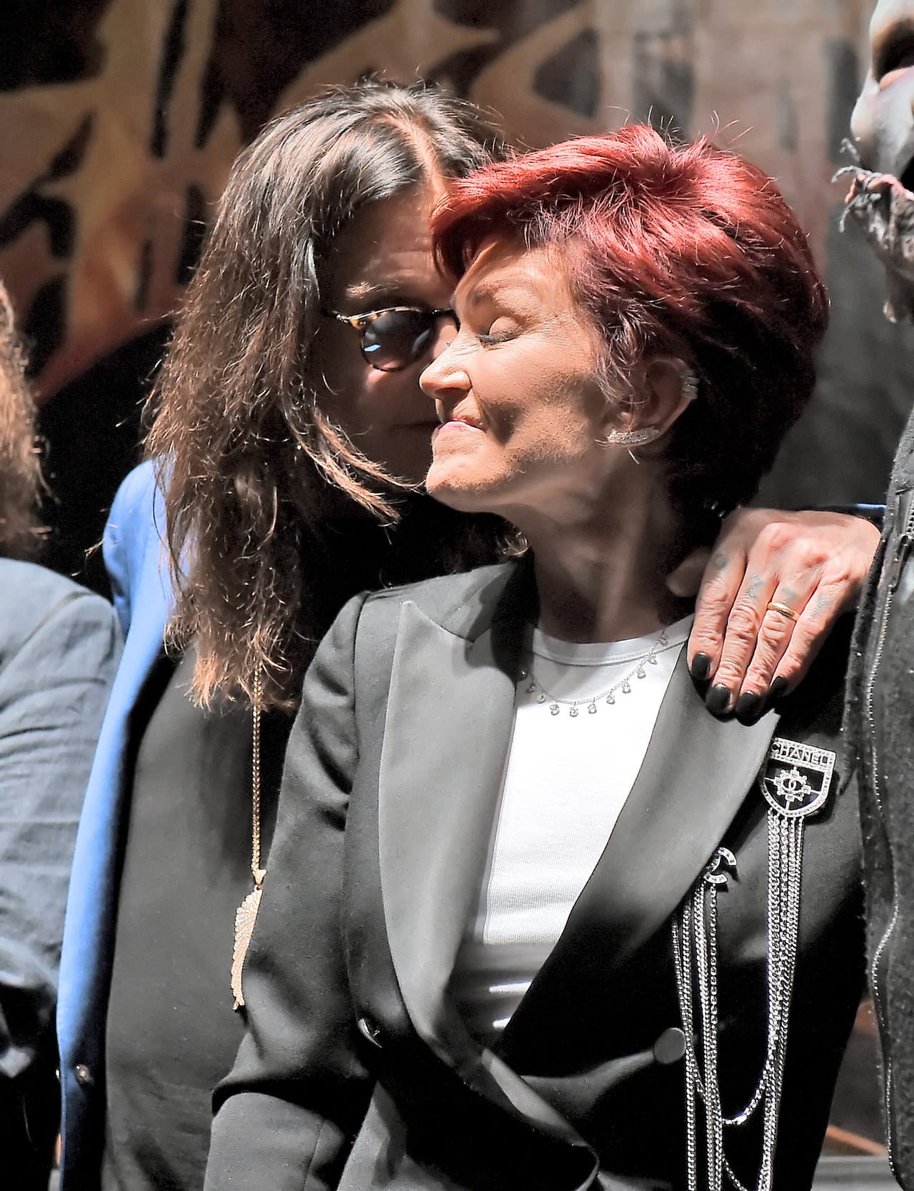 Ozzy se desvivió en muestras de cariño hacia su aún esposa.