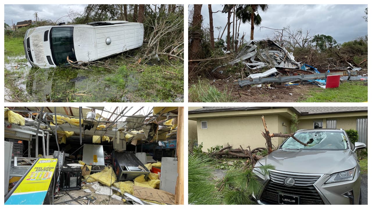 Huracán Milton: confirman muerte de cuatro personas por impacto de tornado en Fort Pierce
