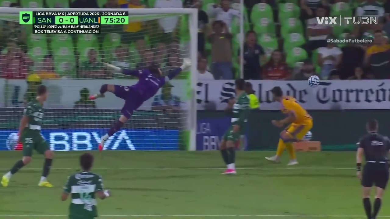 ¡Se viste de héroe! Acevedo salva a su equipo con un vuelo impecable