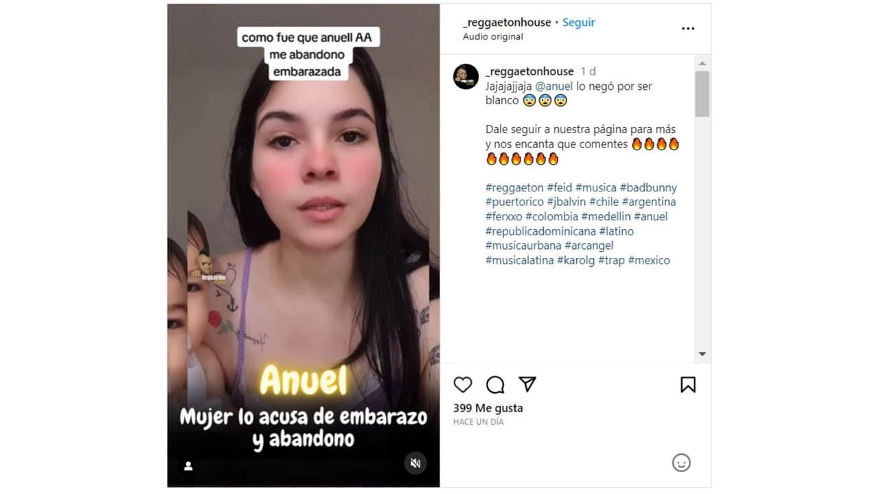 Ella es la joven que acusó a Anuel AA.