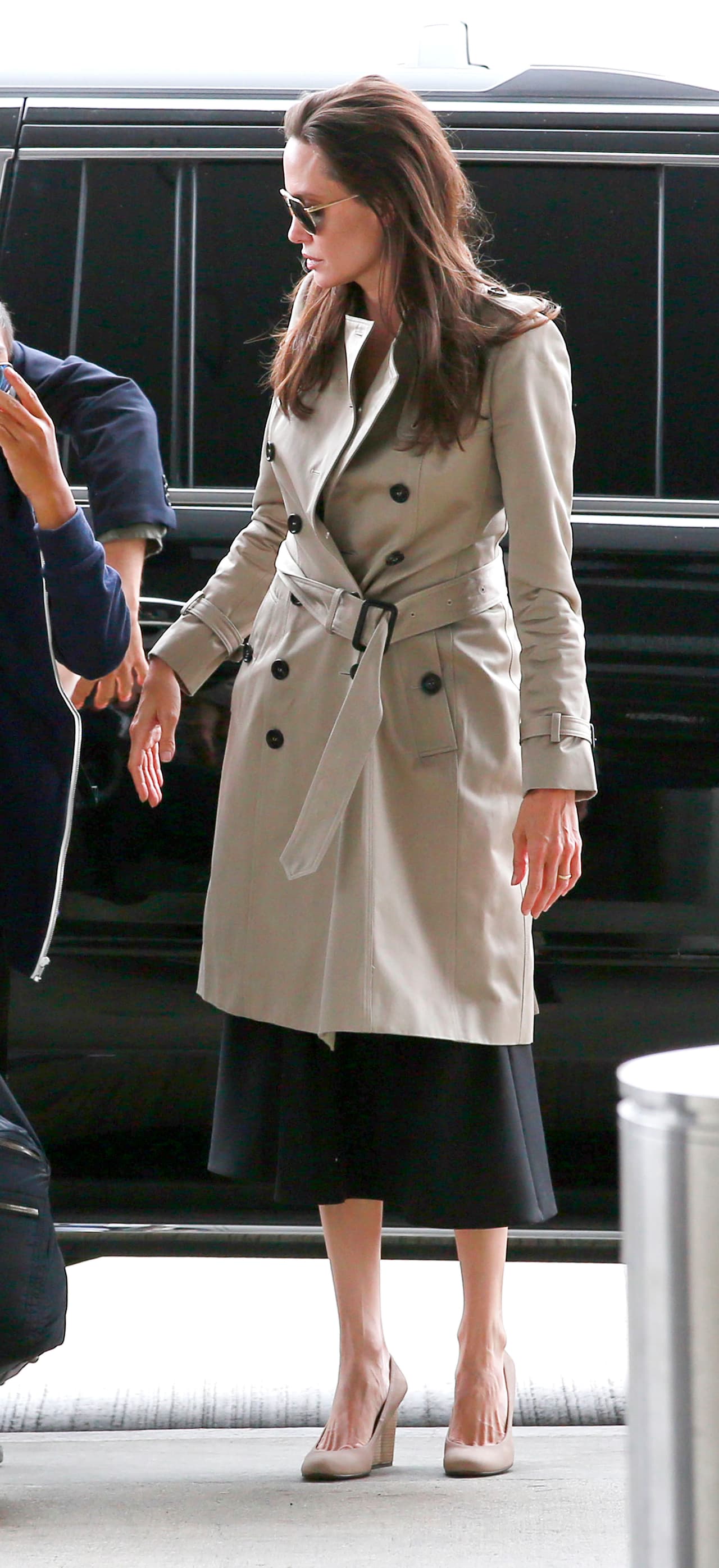 Como siempre, la actriz lució radiante y muy bella.