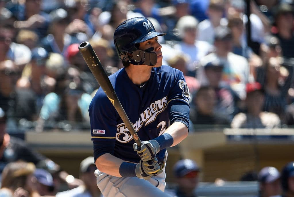 <b>2) Christian Yelich (Milwaukee Brewers)</b>. El estelar outfielder de los Brewers está en la segunda posición entre los jardineros de la Nacional con un total de 3.64 millones de votos.