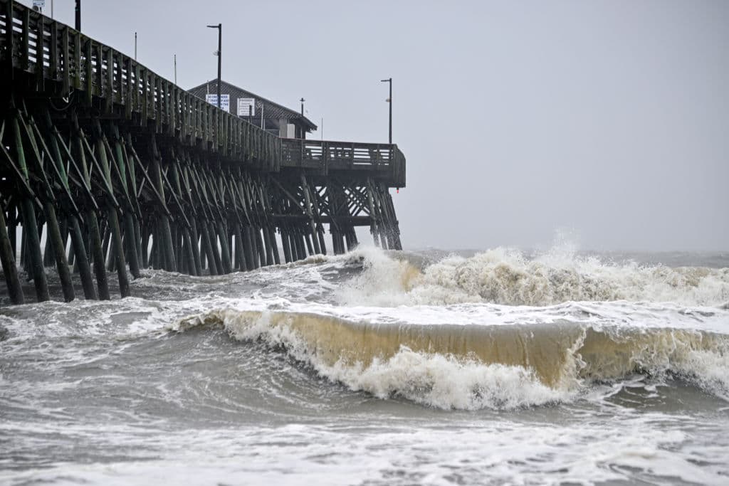 La tormenta tropical Debby impactaría nuevamente la costa del estado este miércoles, en horas de la noche.