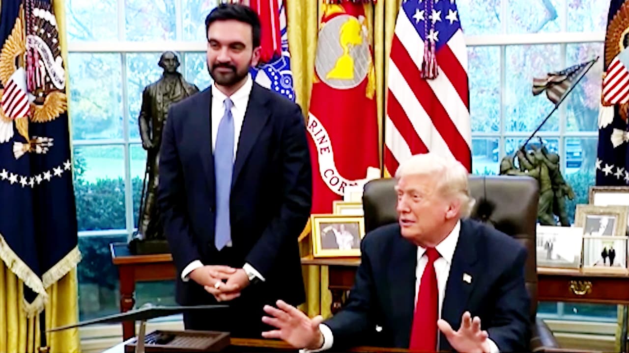 De “comunista” a “hará un buen trabajo”: El giro de la opinión de Trump sobre Mamdani