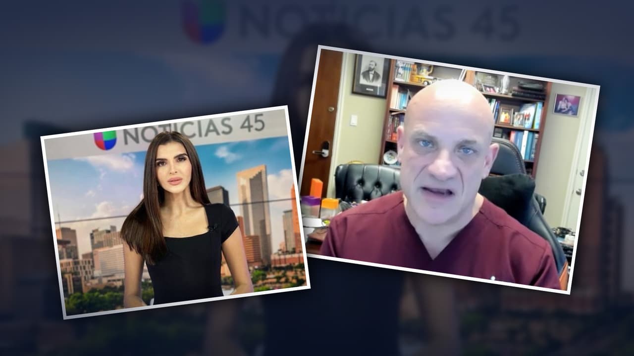 "Sentía que me quemaba todo el cuerpo": Presentadora de Univision 45 habla de su experiencia tras contagiarse de covid-19