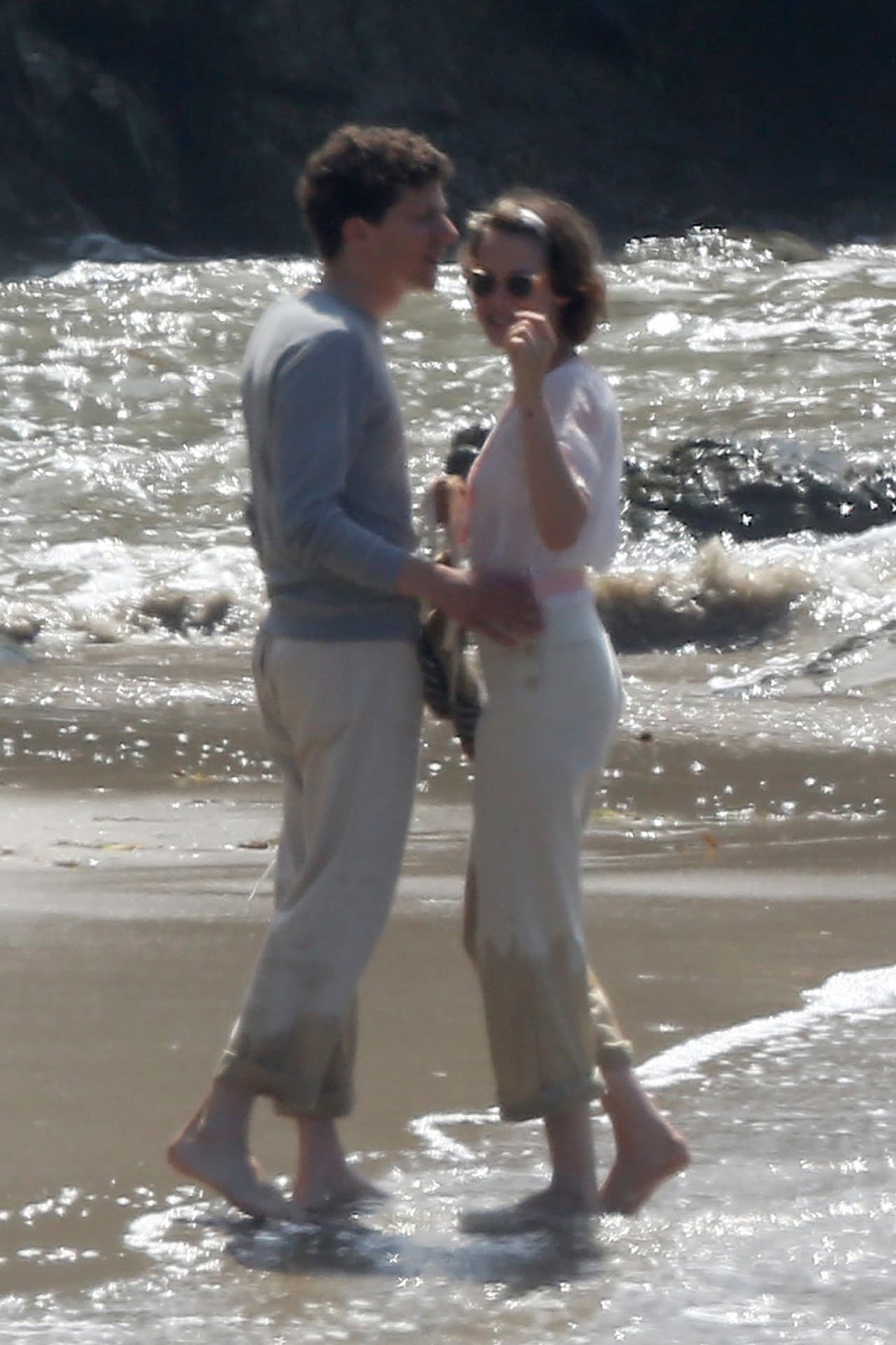 La actriz compartió créditos con el actor Jesse Eisenberg.