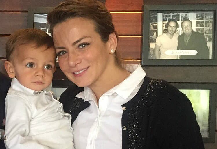 El bebé de Silvia Navarro ha conquistado las redes sociales.