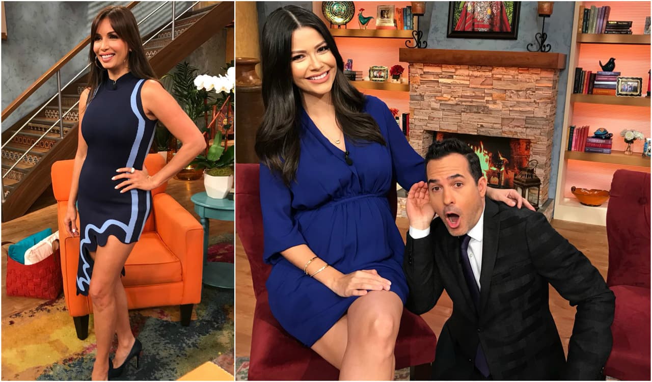 Giselle Blondet llegó presumiendo pierna y sorprendimos a Carlos platicando con el bebé de Ana (fotos)