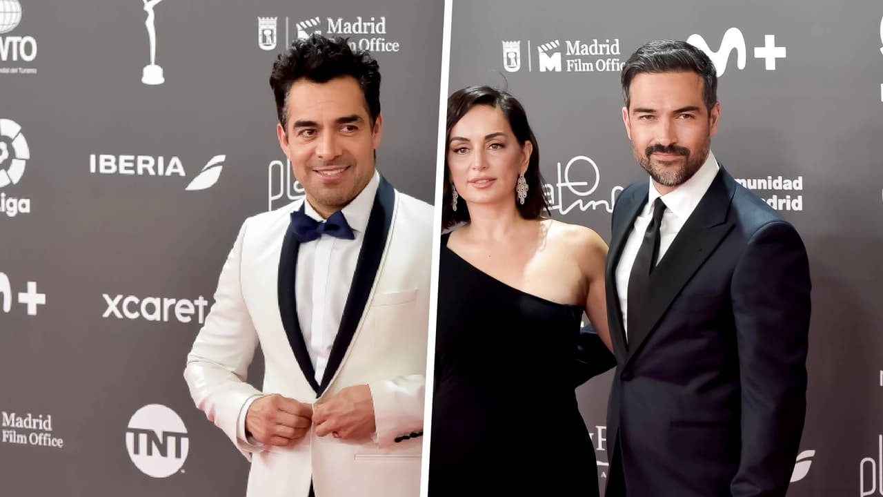 Ana de la Reguera y 'Poncho' Herrera aparecen juntos en Premios Platino tras rumores de romance