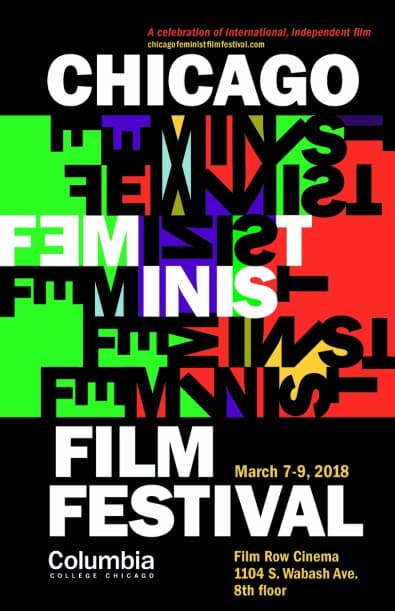 Poster del Festival Feminista de Chicago